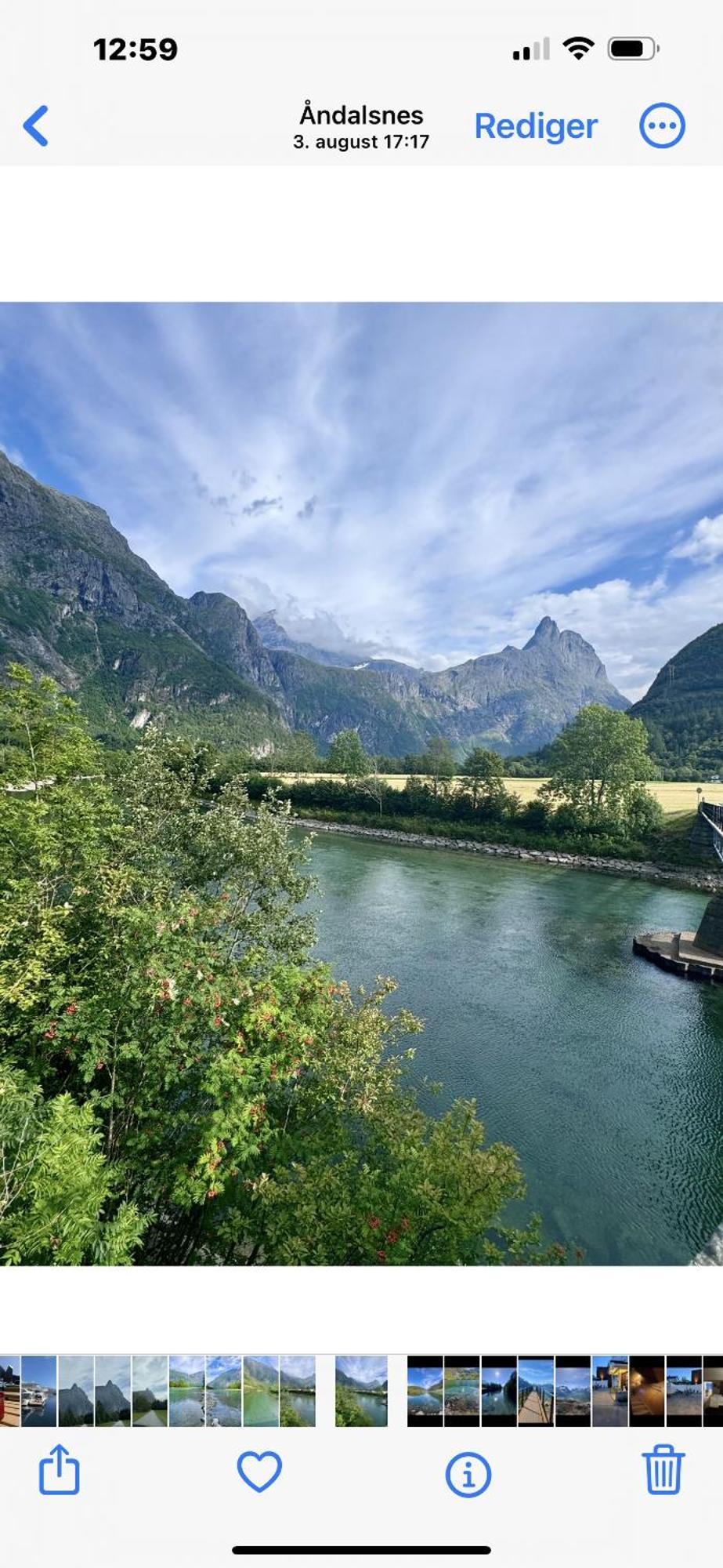 Villa Utsikten Romsdalen Åndalsnes Buitenkant foto